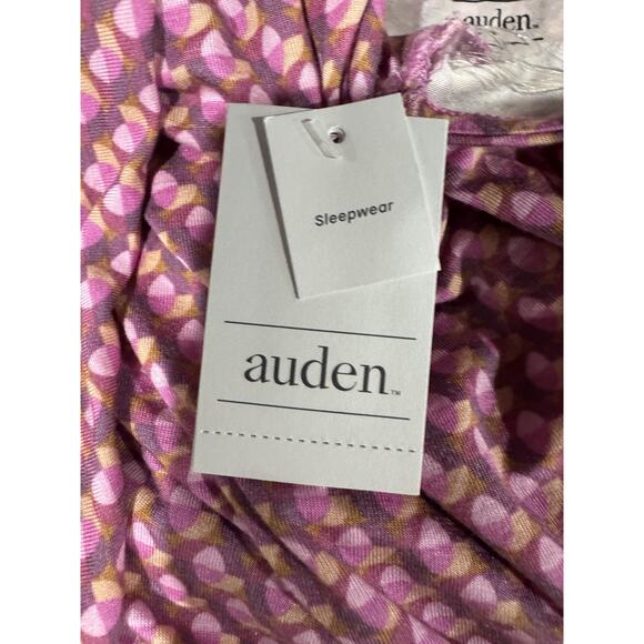 Auden Women's Size XL Cloud Knit Pajama Set 2pc Super Soft Rose Pink Shorts Tank - Picture 7 of 9